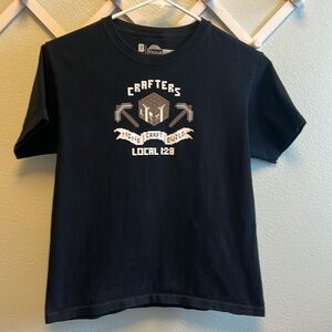 Think Geek Minecraft TShirt Youth M